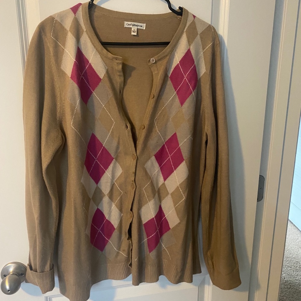 Croft & Barrow Argyle sweater